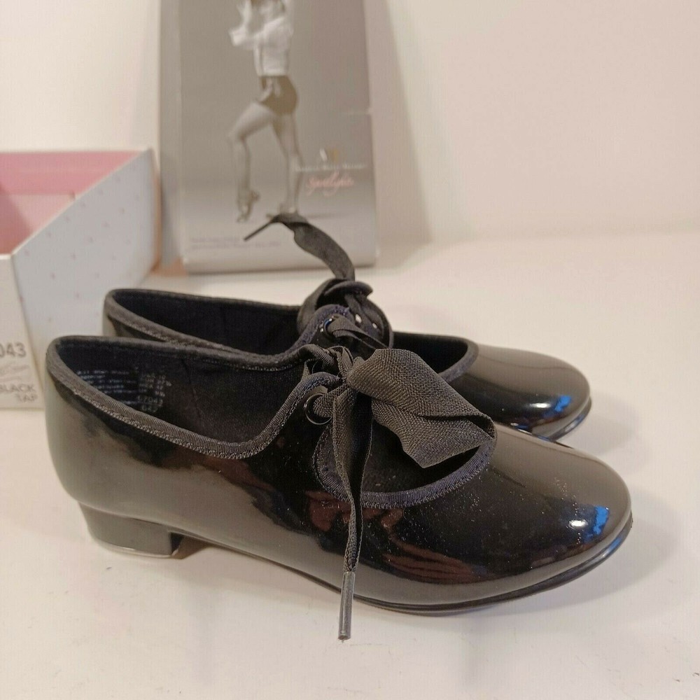 ABT American Ballet Theatre Spotlight Tap Shoes Children Size 10 Nice